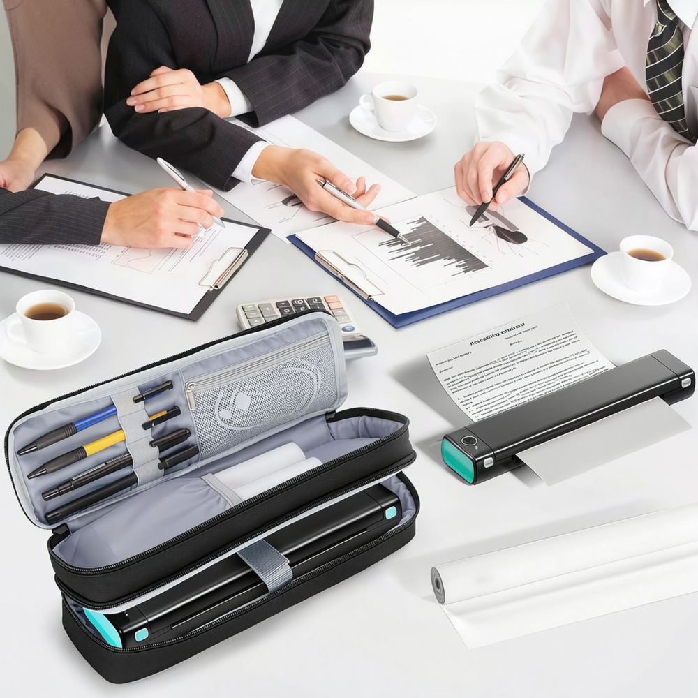 Kotak Penyimpanan Pena Peminda - Tech Accessories Travel Organizer Pouch ulasan dan harga