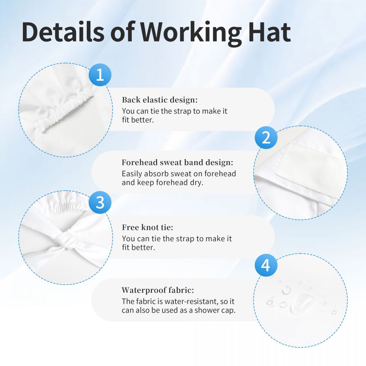 Topi Kerja Perawat Wanita dan  - Kawaii Tech Accessories ulasan dan harga