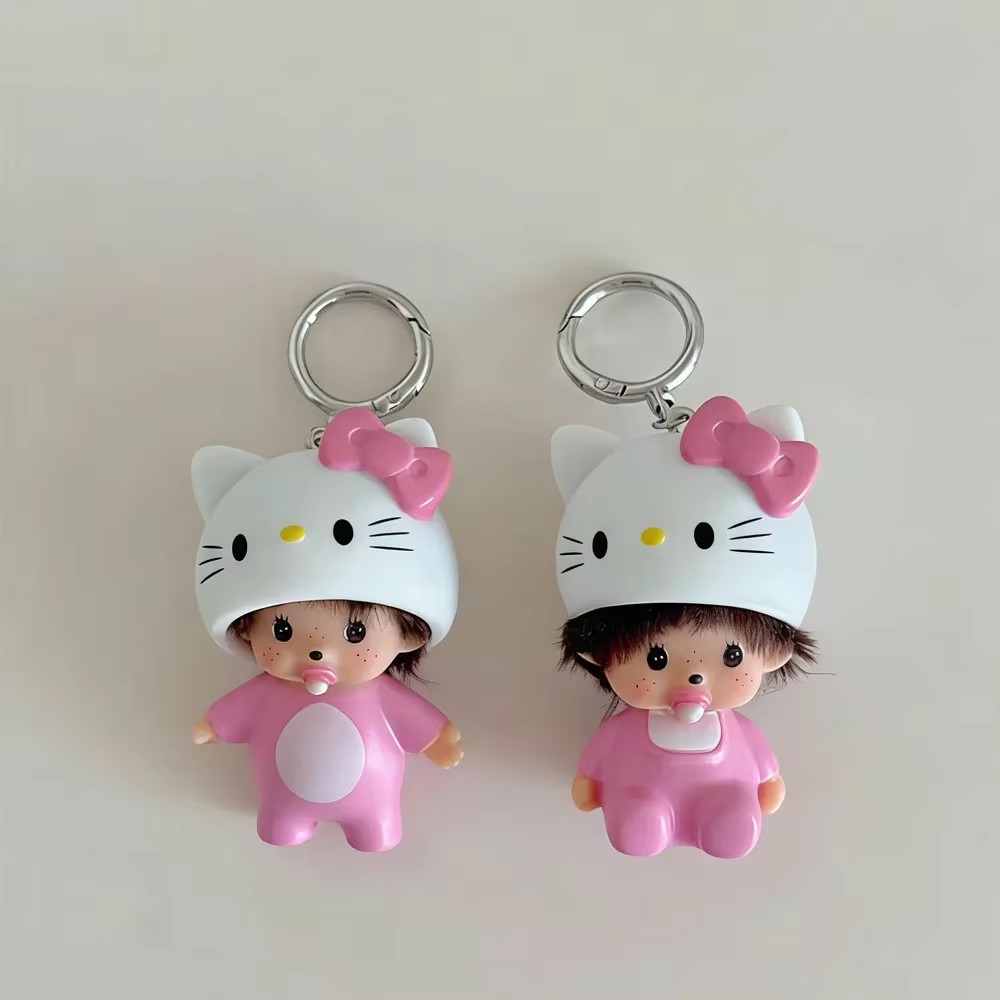 Gantungan Kunci Sanrio Monchhi - Kawaii Tech Accessories ulasan dan harga